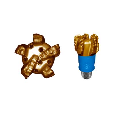China Construction works High Quality 5 Blades PDC Drag Bits Drilling Soft Formation for sale