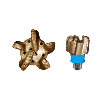 China Construction works 5 Blade PDC Die Body High Speed Drag Bits Drilling Soft Forming For Sale for sale