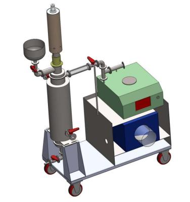 China Verwijderbare 20khz 2000 watts ultrasone sonde, Sonochemistry-materiaal met omloopreactor Te koop