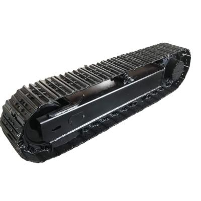 Chine Factory Customized Steel Rubber track Chassis from 0.5to 120t steel undercarriage for excavator à vendre