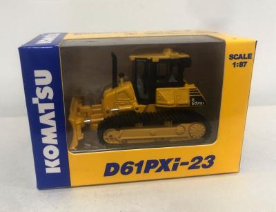 Chine Comatsu D61PXI-23 1/87 Alloy Crawler Dozer Modèle minier en fonte à vendre