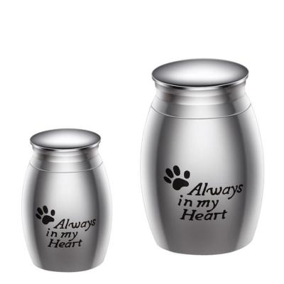 China Fashionable Keepsake Jewelry Engravable Cremation Urns Stainless Steel Cremation Urn For Human/Pet Ashes for sale