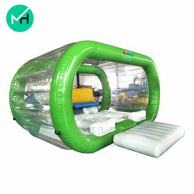 China 0.6mm PVC Tarpaulin Hot Sale High Quality Durable Inflatable Floating Island Water Sofa for sale