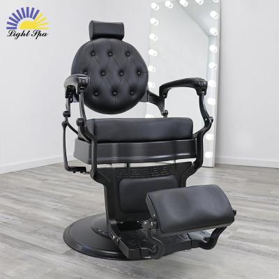 China Modern Luxury LightSpa Fashionable European Business Style Beauty Barbershop Barber Shop Simple Design Wholesale Cheap Barber Chair at Prices for sale