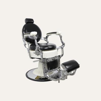 China Modern Luxury LightSpa Salon furniture hairdressing equipment barber chair cheap men's hair salon chairs metal barber chair for sale