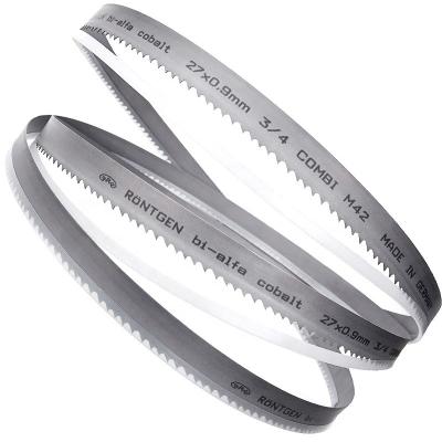 Chine Blade de scie de coupe de métal de longueur personnalisée pour barres et tubes métalliques à vendre