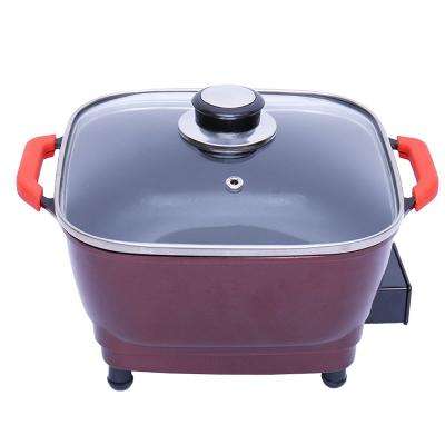 China Wholesale 20cm Adjustable Temperature Small Square Electric Stove for sale