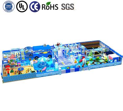 China Entertainment Device Manufacturer PVC Snow Theme Kids Indoor Playground for sale