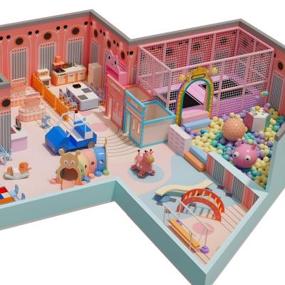 China Ocean Themed Indoor Playground Equipment Colorful & Safe Kids' Adventure Zone for sale