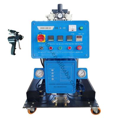 China Hotels available in now CE certification stock polyurethane foam injection spray machine with spray gun for sale