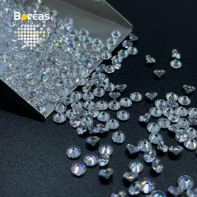 China Factory Super Synthetic Diamond No Seed Synthetic Polished1.25-1.8mm Price Per Carat DEF VVS VS1 VS SI1 Excellent Polish For Ring 0.025-0.01arat for sale