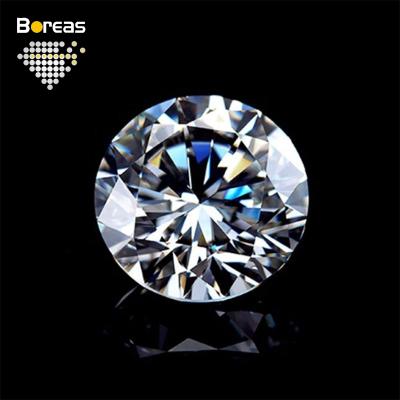 China Jewelry Making Stone D Good Quality VS HPHT CVD Lab Diamonds Loose Round Cut Synthetic Diamond 1carat For Jewelry Making for sale