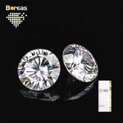 China Color Set China DEF Color VS Clarity Well Polished Diamonds 0.11ct 3mm Round Cut CVD Diamond Developed By HPHT Lab for sale
