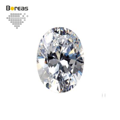 China Jewelry Making Accessories 1CT DEFG Certified IGI Color VVS-VS Stone Oval Cut Loose Lab Developed HPHT Diamonds For Sale for sale