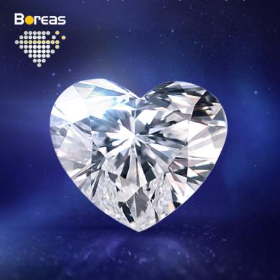 China Jewelry Decorations VVS-VS DEF Rings Earring Necklace IGI Certificate 1ct Heart Cut Lab Developed Diamond For Rings for sale