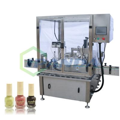 China High efficiency cosmetic filler small automatic bottle filling machine for glue nail gel polish bottling line for sale