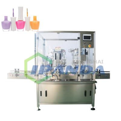 China Small Scale Food Gel Liquid Nail Polish Filling And Capping Machine Automatic Nail Polish Machine for sale