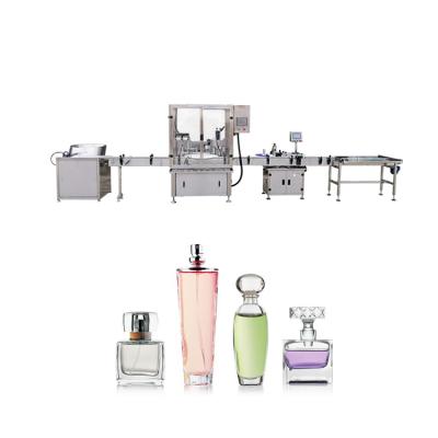 China Automatic Products Small Perfume 50-100ml Bottle Filling Machine Glass Bottle Liquid Perfume Filling Machine for sale