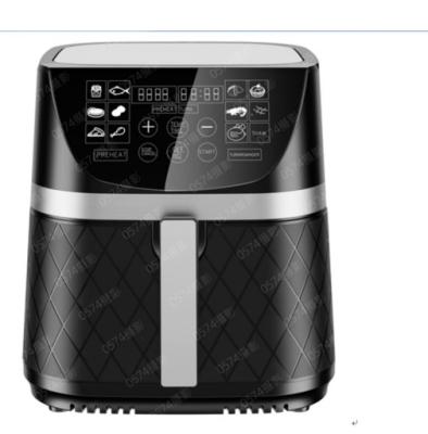 China Healthy Oil-free Heating .6.5L new visible air fryer with glass window 2024 new product for sale