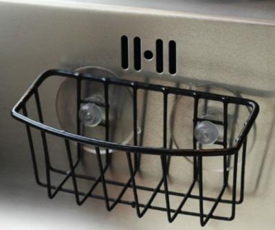 China Viable Hot Sale Sprayed Kitchen Sink Sponge Organizer Kitchen Holder Organizer for sale