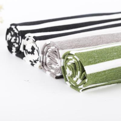 China Tejido de punto rayado respirable y cómodo y de alta calidad para camisa de polo en venta