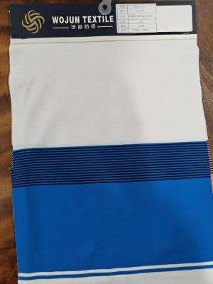 China Tejido de punto a rayas para camisa de polo, saludable y absorbente de sudor en venta