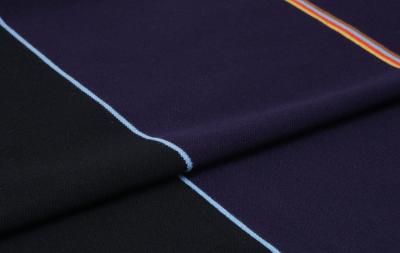 China Breathable ,Moisture-Absorbing And Wear-Resistant Striped Knit Fabric For Polo Shirt for sale