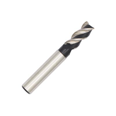 China ShangGong High Speed Steel Shank CNC Straight (Fully Ground) Cutting Tool HSS Straight Milling Cutter 4 Spline Shank Holder Milling Cutter for sale
