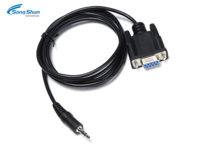 China Pulgada 1000m m de la asamblea 40 del varón del cordón 3.5m m del cable de audio del enchufe masculino de D-SUB 9Pin en venta