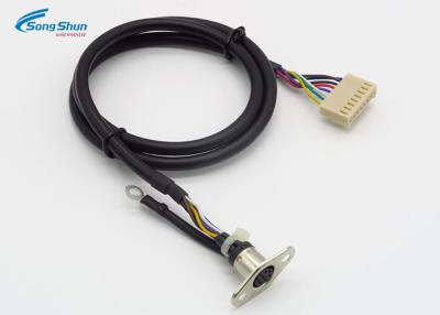 Cina Cablaggio 8Pin - mini caricabatteria del cavo del cavo dell'isolamento di FEP della spina di baccano 9Pin in vendita