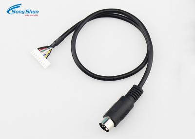 Cina Connettore di plastica della maniglia dell'incavo femminile del cablaggio del cavo del cavo della radio della spina di baccano di 5 Pin in vendita