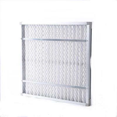 China Hotels G3/G4 Synthetic Fiber Primary Efficiency Panel Filter for sale