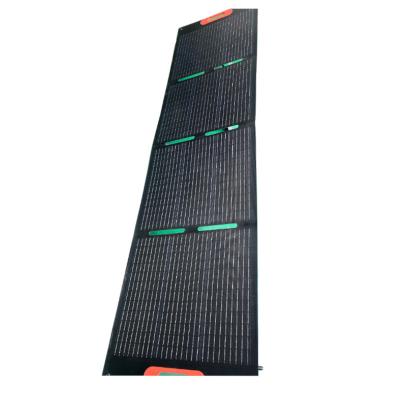China Foldable Solar Charger 4 Fold Unfold Size 1670*500*5MM Folded Size 440*500*50MM for Travelers and Campers for sale