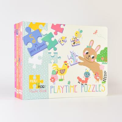 China New Arrival Environmental Friendly Picture Book Personalized Baby Colorful Puzzle Funny Book for sale