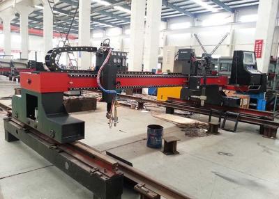 China Het metaalstaal plateert Brugcnc de Snijmachine van de Plasmavlam met Panasonic-Motor Te koop