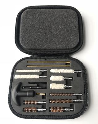 China Compact Molded Case Carry Case - 17 PCs Pistol Deluxe Gun Cleaning Kit for sale