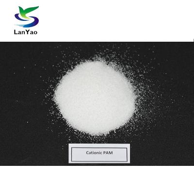 중국 폐수 처리 화학 플랜트 Polyacrylamide 양이온 Polyacrylamide Flocculant 5-80 Ionicity 판매용