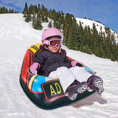 China Rocket triangle shape new design snowtube toy for kid winter sledge à venda