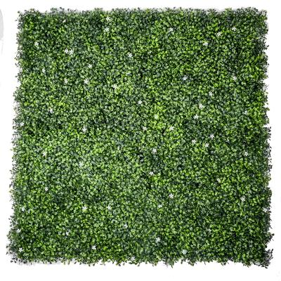 China exterior & Background indoor simulation wall indoor and outdoor grass decoration balcony window artificial boxwood for sale