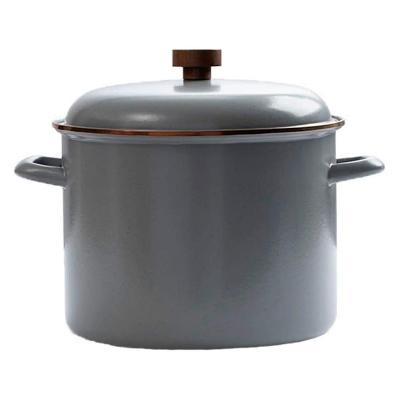 China Factory Supply Viable Cast Iron Stew Pot Home Decor Enamel Mini Sauce Pot Kitchenware Enameled Cooking Pot Set for sale
