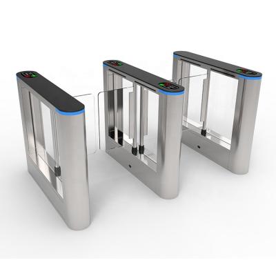 China 1.5mm SUs304 snowline+ 12mm Top Lane Black Marble Top High End Turnstile Full Automatic 1.5mm SUs304 snowline+ 12mm Speed Gate RFID Barrier Gate Speed Gate Turnstile for sale