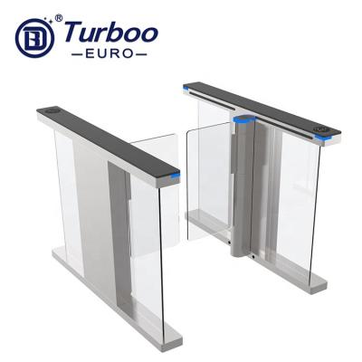 China Speed Gate Special Shape SUS304 Barrier Gate Price Fast Lane Automatic Speed Gate Turnstile for sale