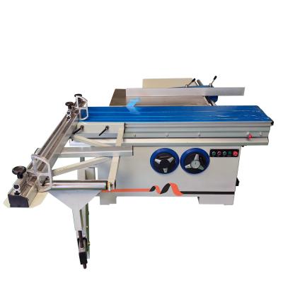 China 5.5kW de potencia MJ6116 Panel de mesa corredera máquina de sierra para la anchura máxima de corte 1300mm en venta