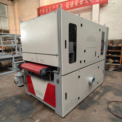 Cina Potente 800mm Automatica Metallo Deburring Chamfering Sanding Machine con 7,5kw * 2 Potenza in vendita