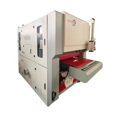 Chine Facile à- R-G4-R800 Machine de débroussaillage de polissage de meulage pour la découpe au laser de la feuille de métal à vendre