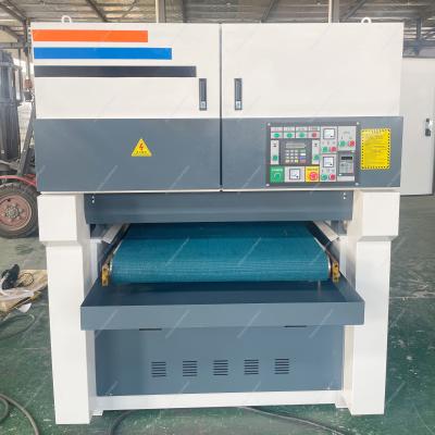 China Maquina de lija de metal totalmente automática para placa de aluminio y acero inoxidable en venta