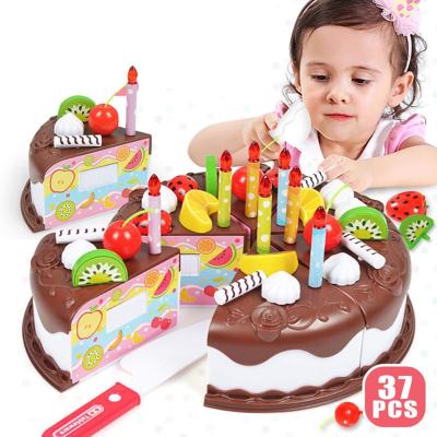 Chine Unisexe maison de jeu bébé peut couper gâteau jouet cuisine ensemble pour faire soi-même gâteau d'anniversaire faire semblant de jouer à vendre