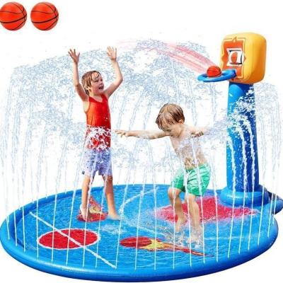 Chine 0.23mm épaisseur gonflable bassin de basket-ball éclaboussure Pad Pad d'eau pour les enfants de jeu d'été à vendre