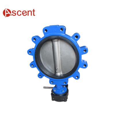 China General Iron Malleable Eccentric Wafer Butterfly Valve for sale