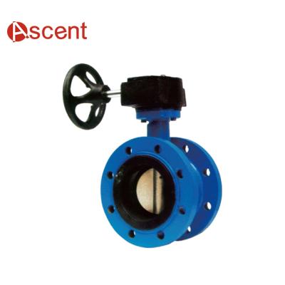 China Flanged Butterfly Valves EN593 Concentric Cast Iron Flanged Butterfly Valves Concentric Ductile Iron Butterfly Valve for sale